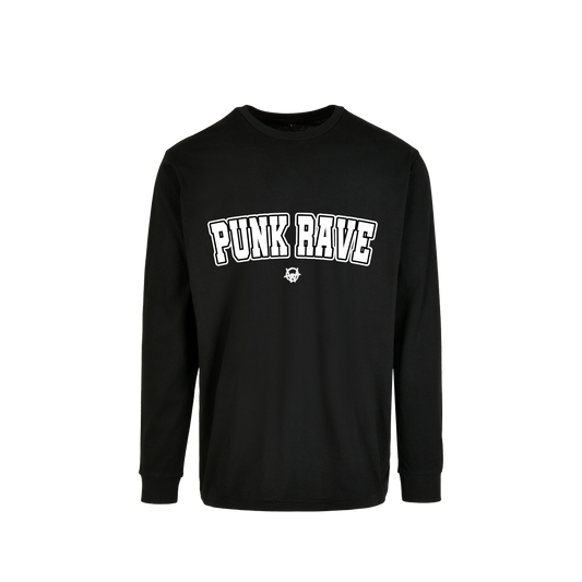 'PUNK RAVE' COLLEGE LONGSLEEVE
