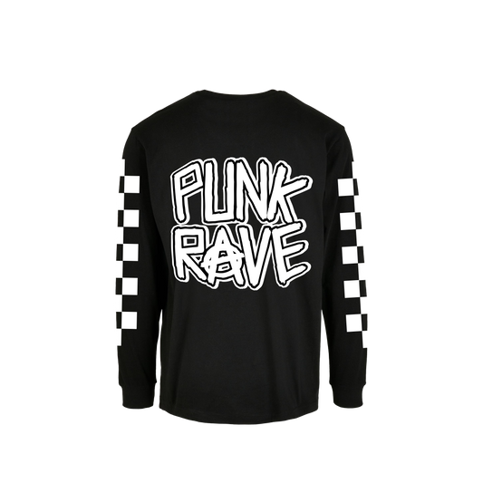 'PUNK RAVE' LOGO LONGSLEEVE