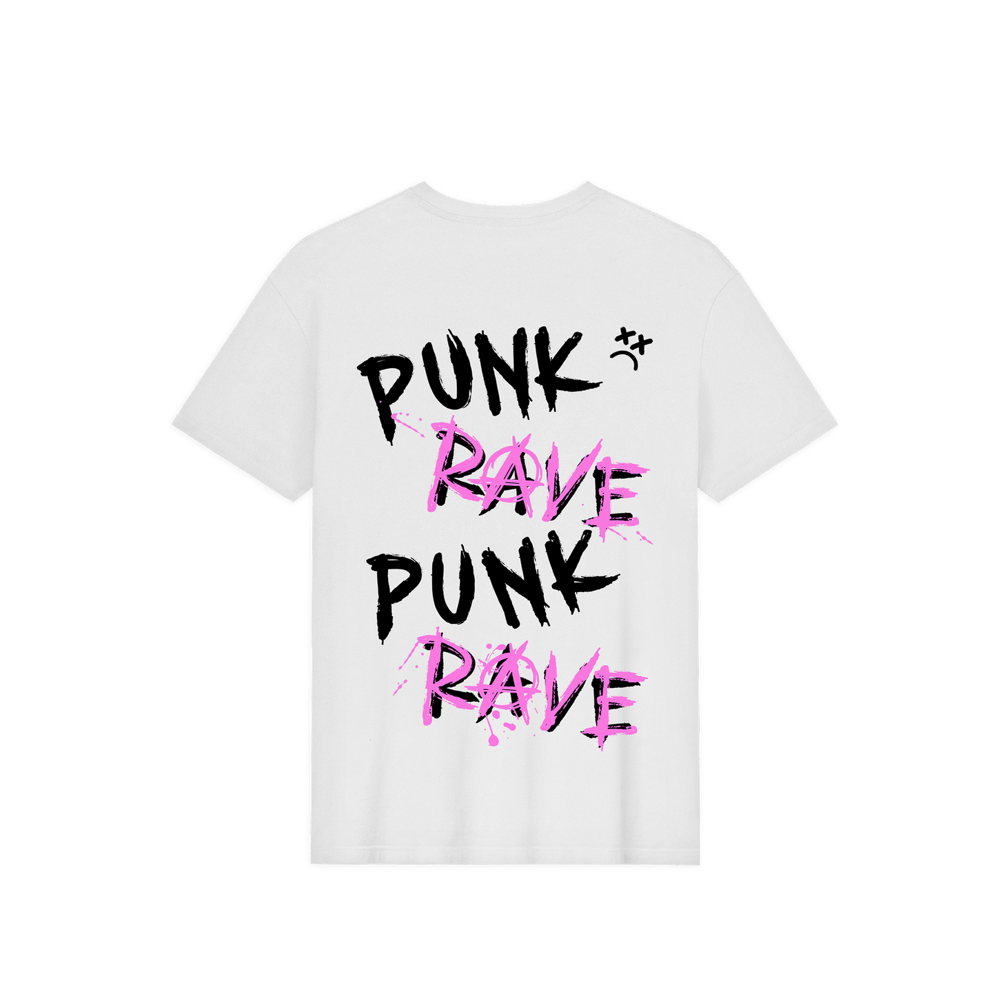 STVW 'PUNK RAVE' TEE WHITE