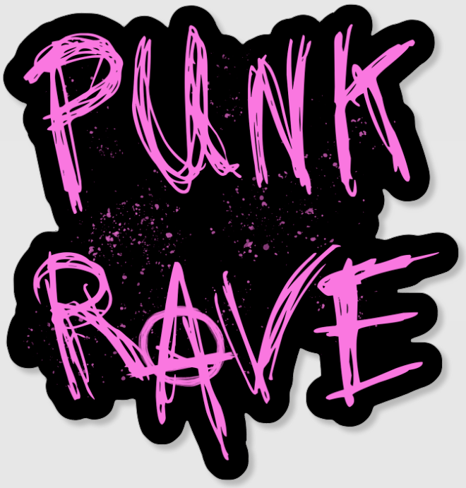 Punk Rave Sticker