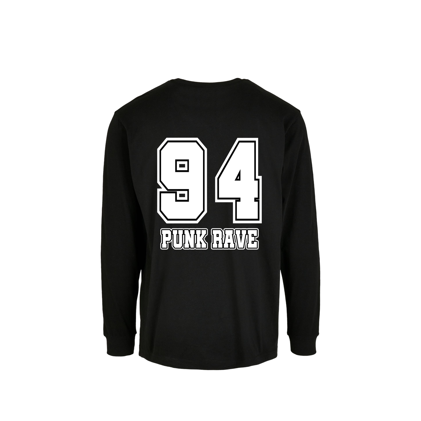 'PUNK RAVE' COLLEGE LONGSLEEVE