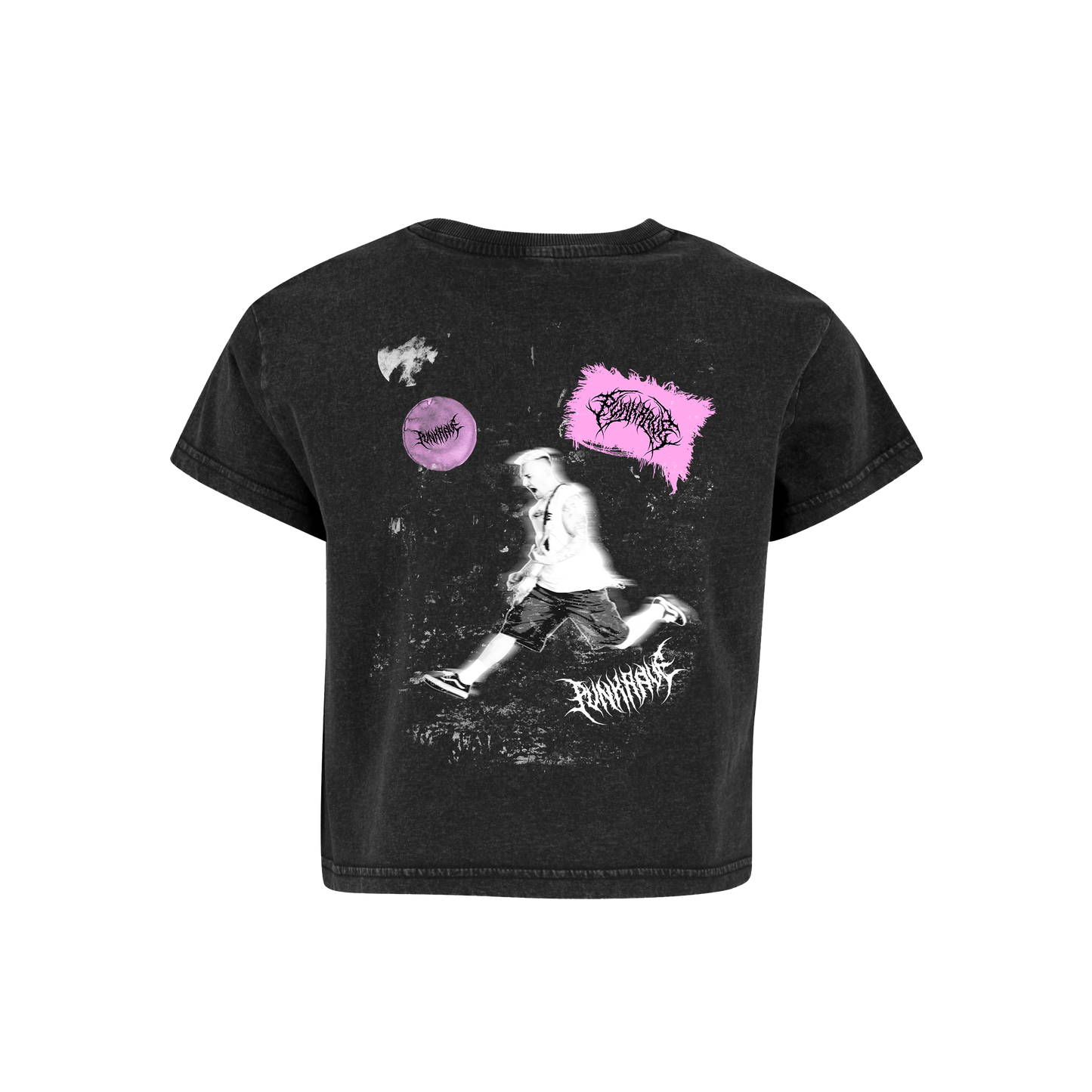 'PUNK RAVE' CROPPED TEE