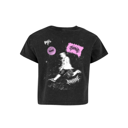 'PUNK RAVE' CROPPED TEE