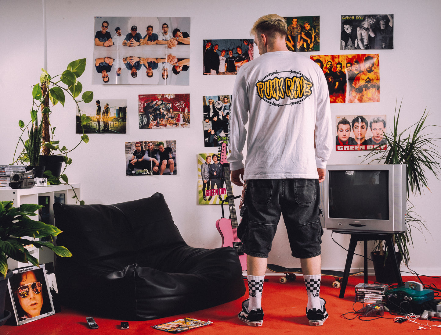 'PUNK RAVE' Y2K LONGSLEEVE