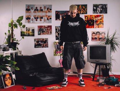 'PUNK RAVE' DEATH METAL HOODIE