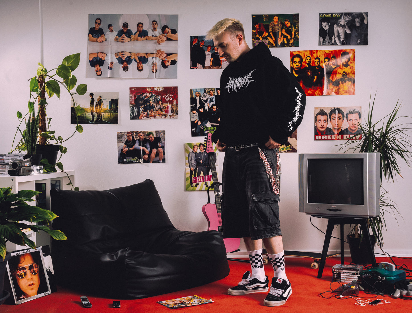 'PUNK RAVE' DEATH METAL HOODIE