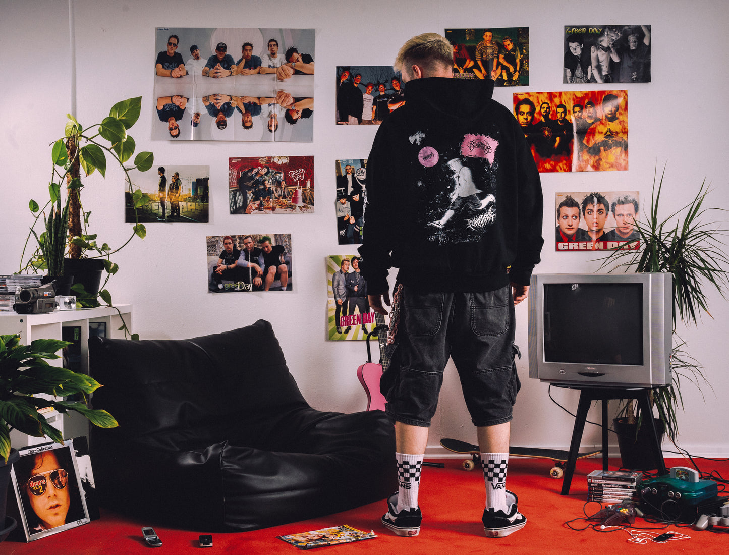 'PUNK RAVE' DEATH METAL HOODIE