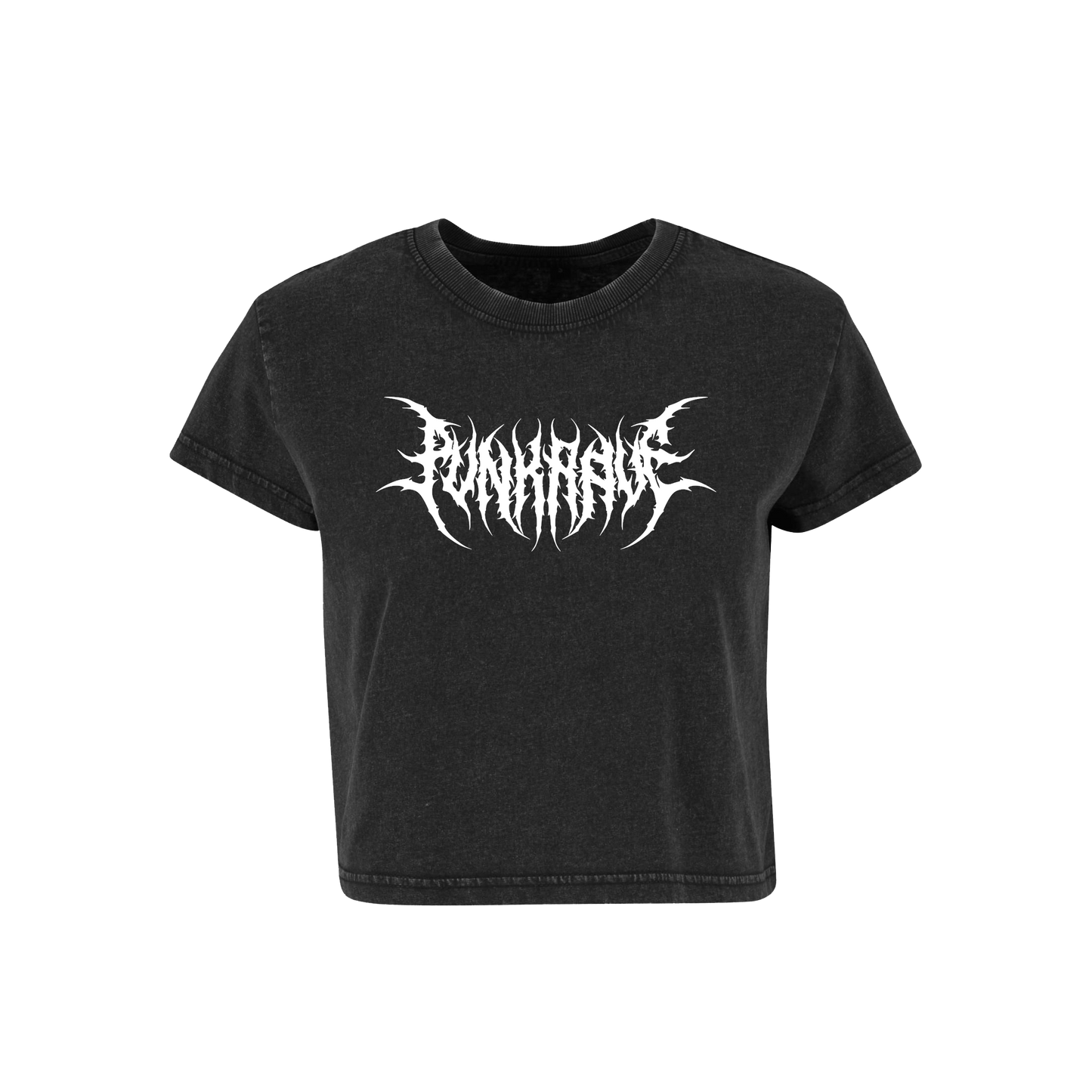 'PUNK RAVE' CROPPED TEE