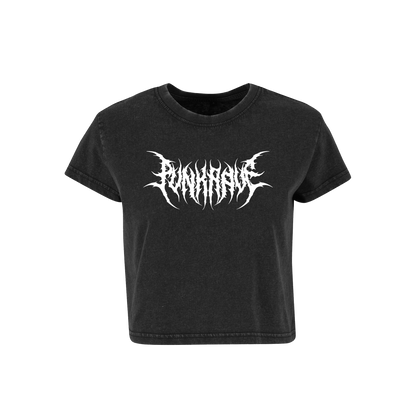 'PUNK RAVE' CROPPED TEE