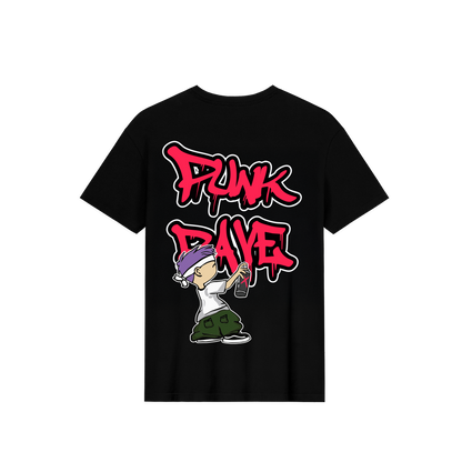 'PUNK RAVE' GRAFFITI TEE