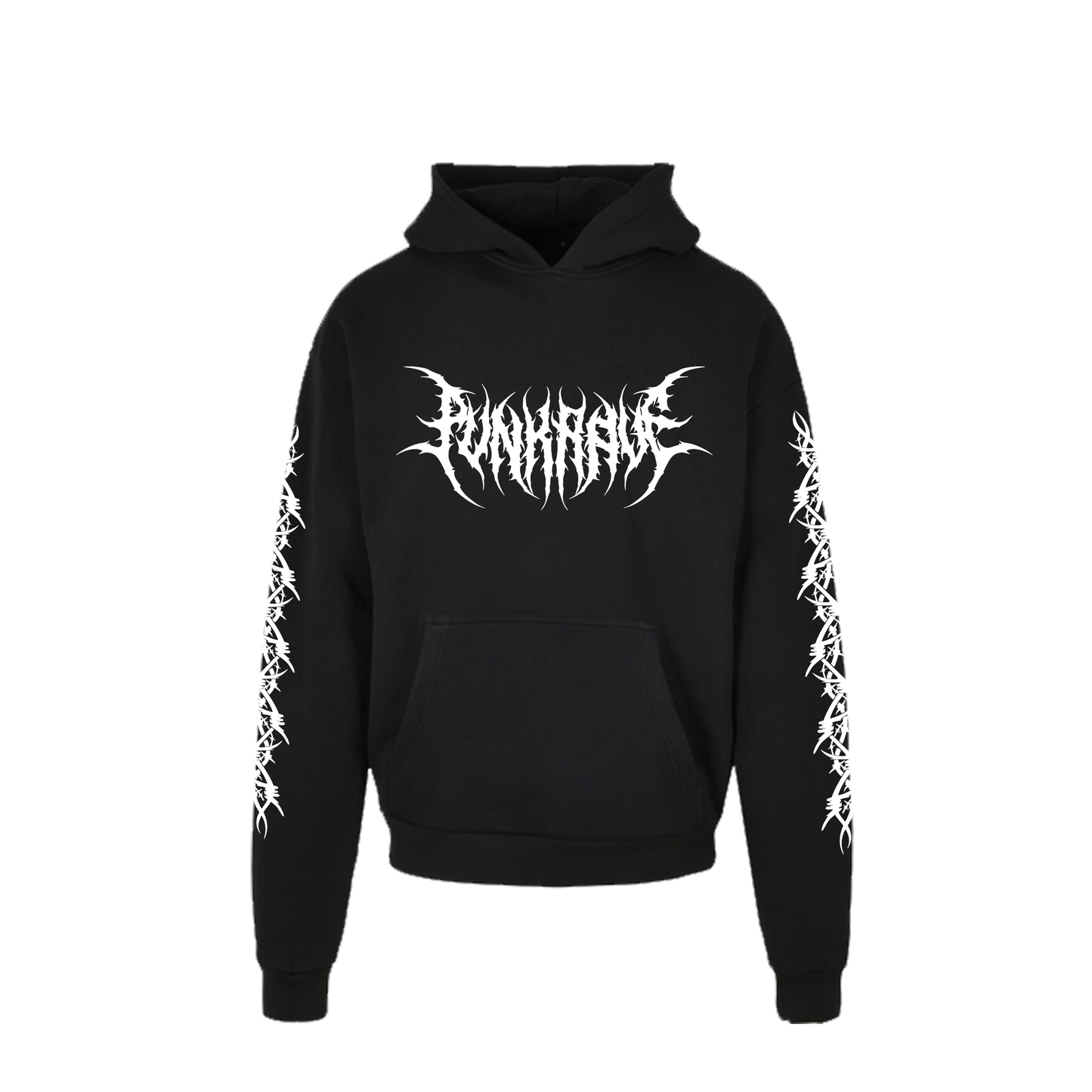 'PUNK RAVE' DEATH METAL HOODIE