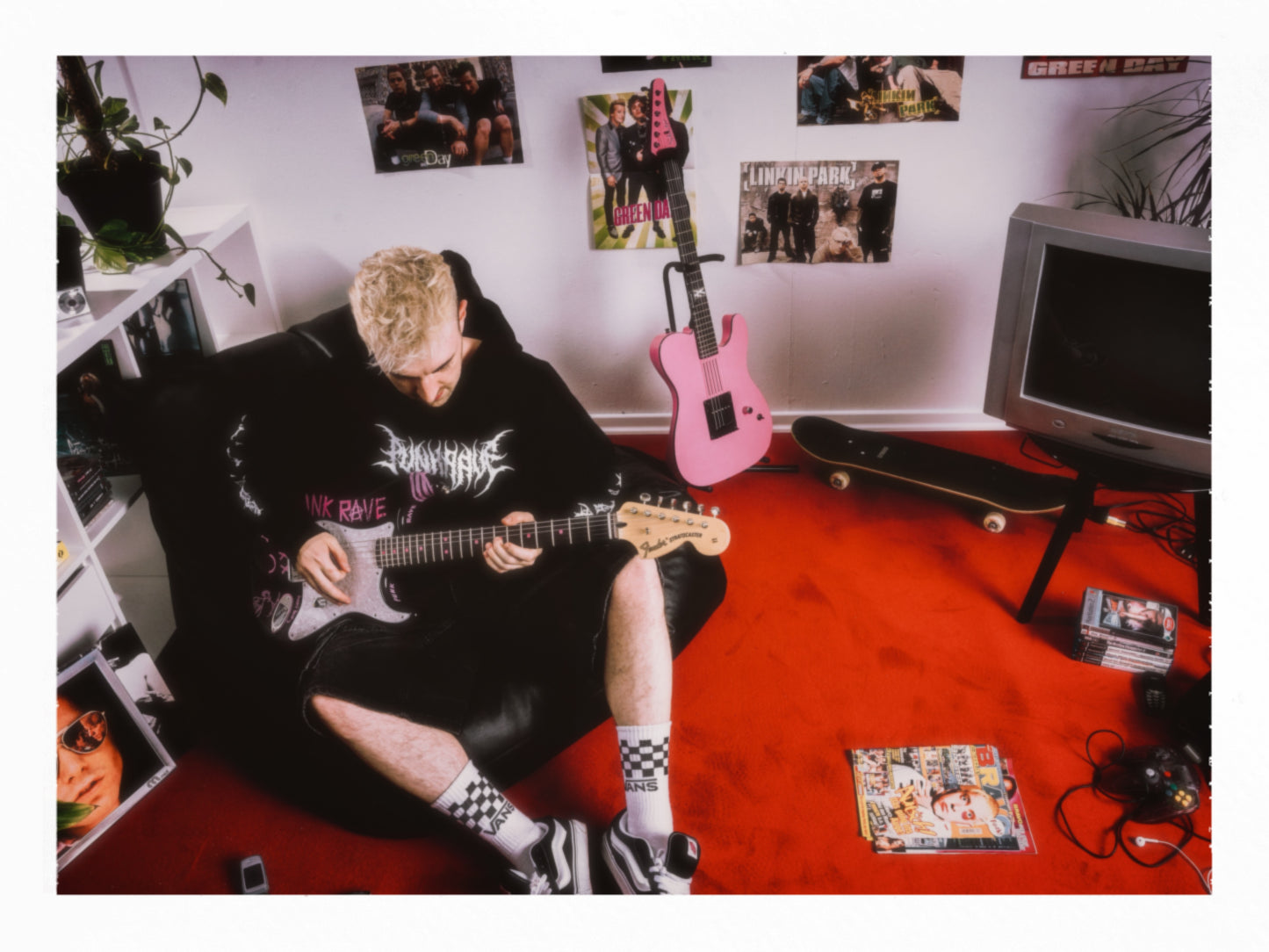 'PUNK RAVE' DEATH METAL HOODIE