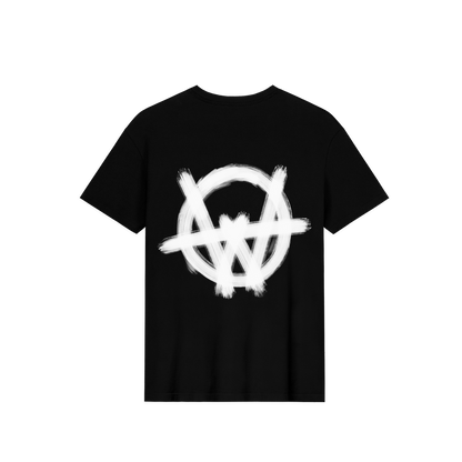 STVW LOGO TEE BLACK