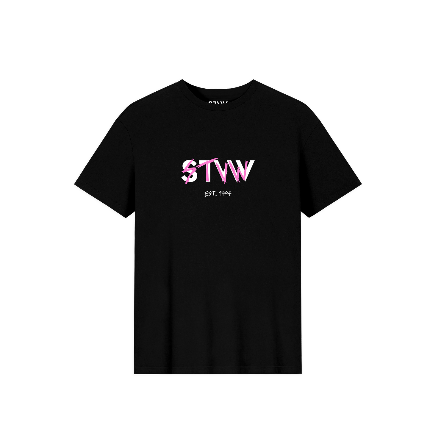 STVW LOGO TEE BLACK