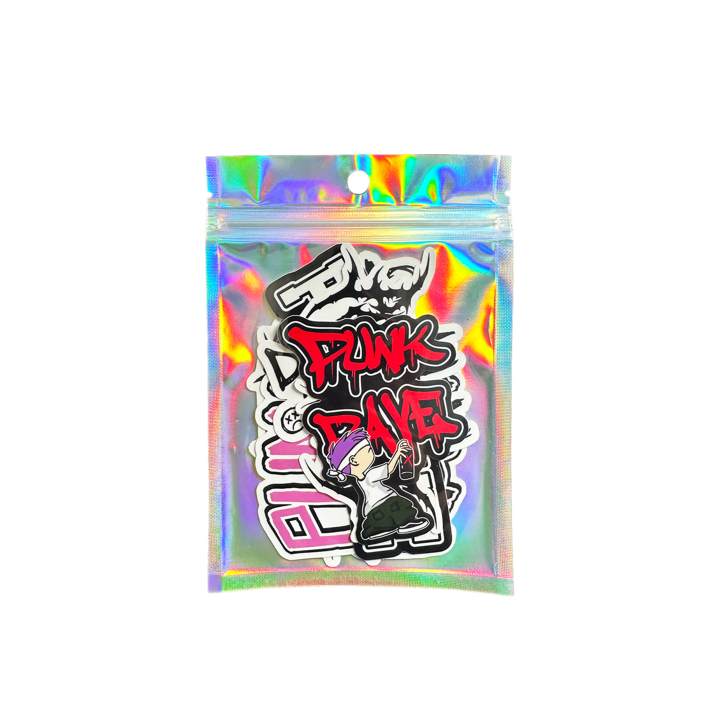 PUNK RAVE STICKER PACK 2025