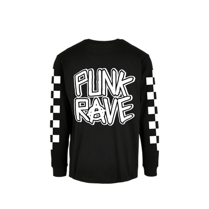 'PUNK RAVE' LOGO LONGSLEEVE