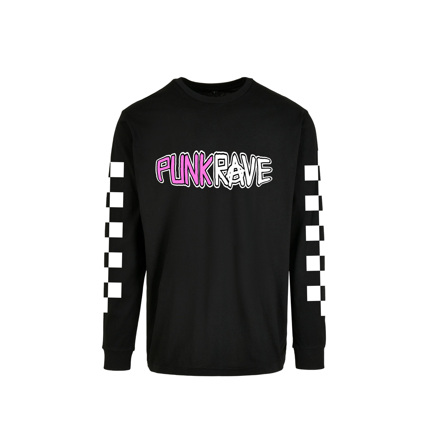 'PUNK RAVE' LOGO LONGSLEEVE