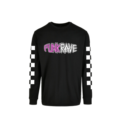 'PUNK RAVE' LOGO LONGSLEEVE