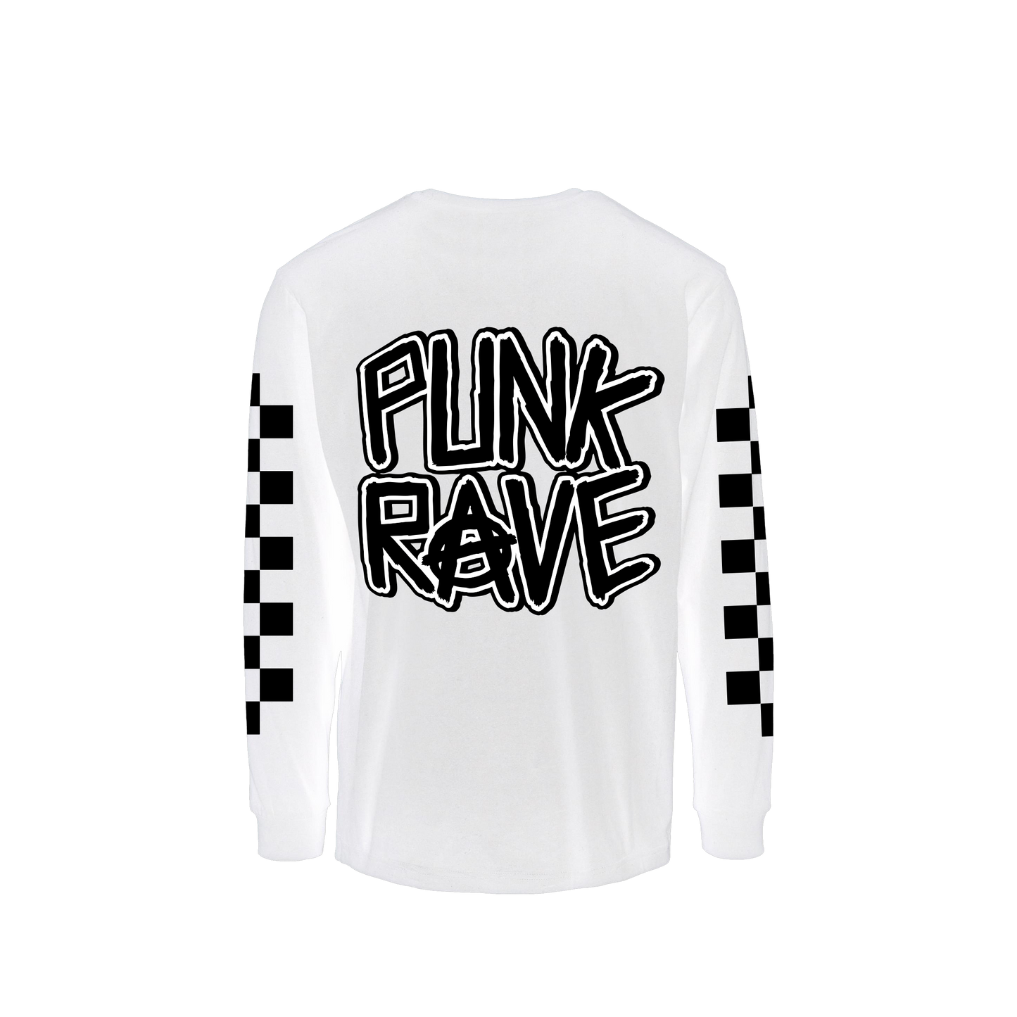 'PUNK RAVE' LOGO LONGSLEEVE