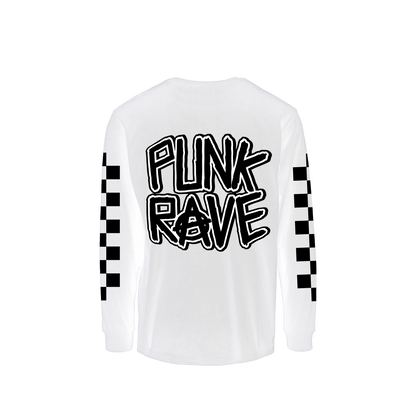 'PUNK RAVE' LOGO LONGSLEEVE