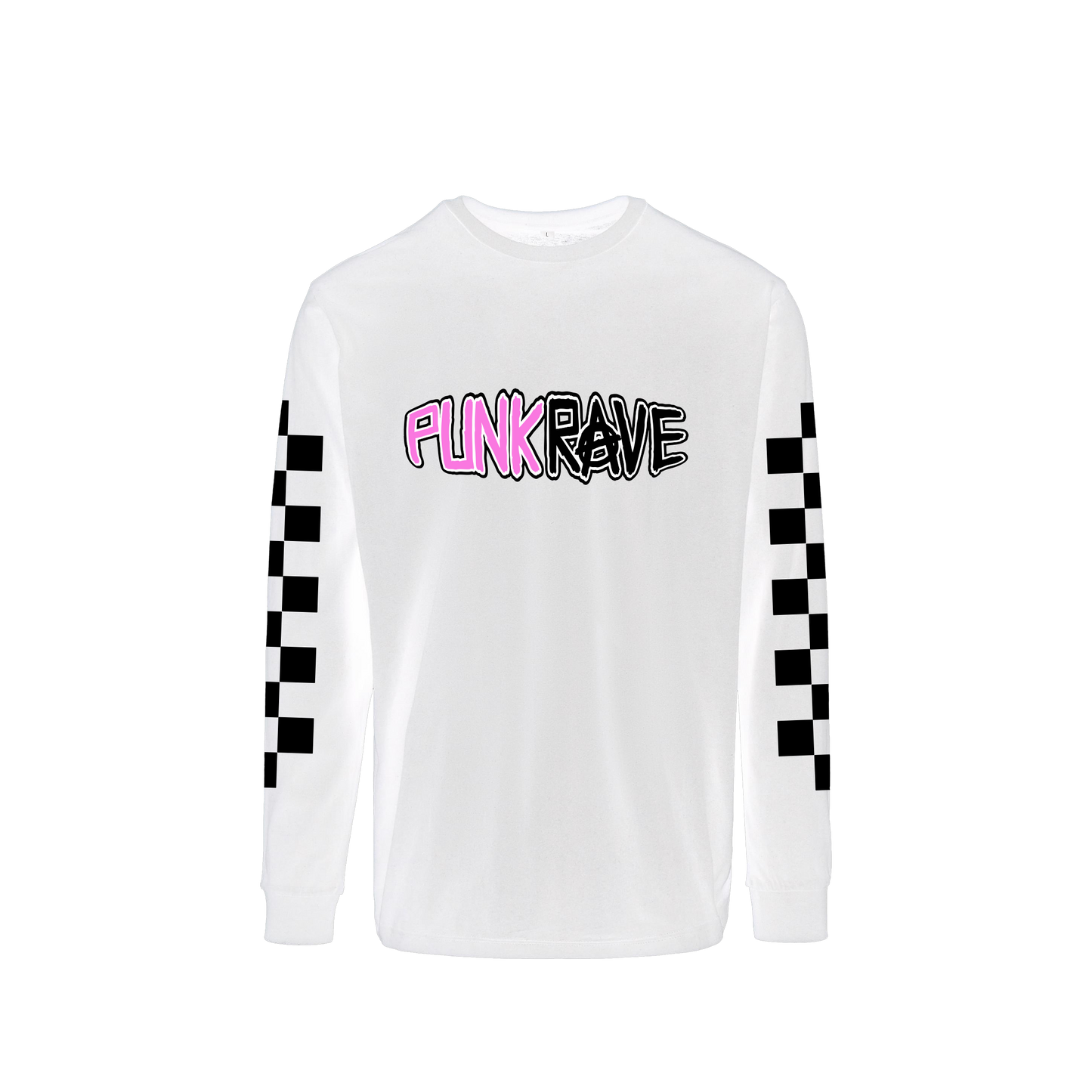 'PUNK RAVE' LOGO LONGSLEEVE
