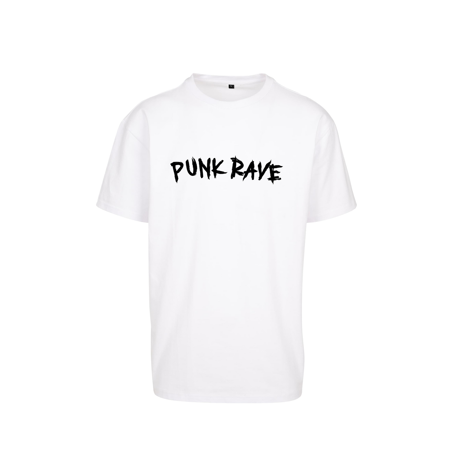 PUNK RAVE SHIRT WHITE FRONT