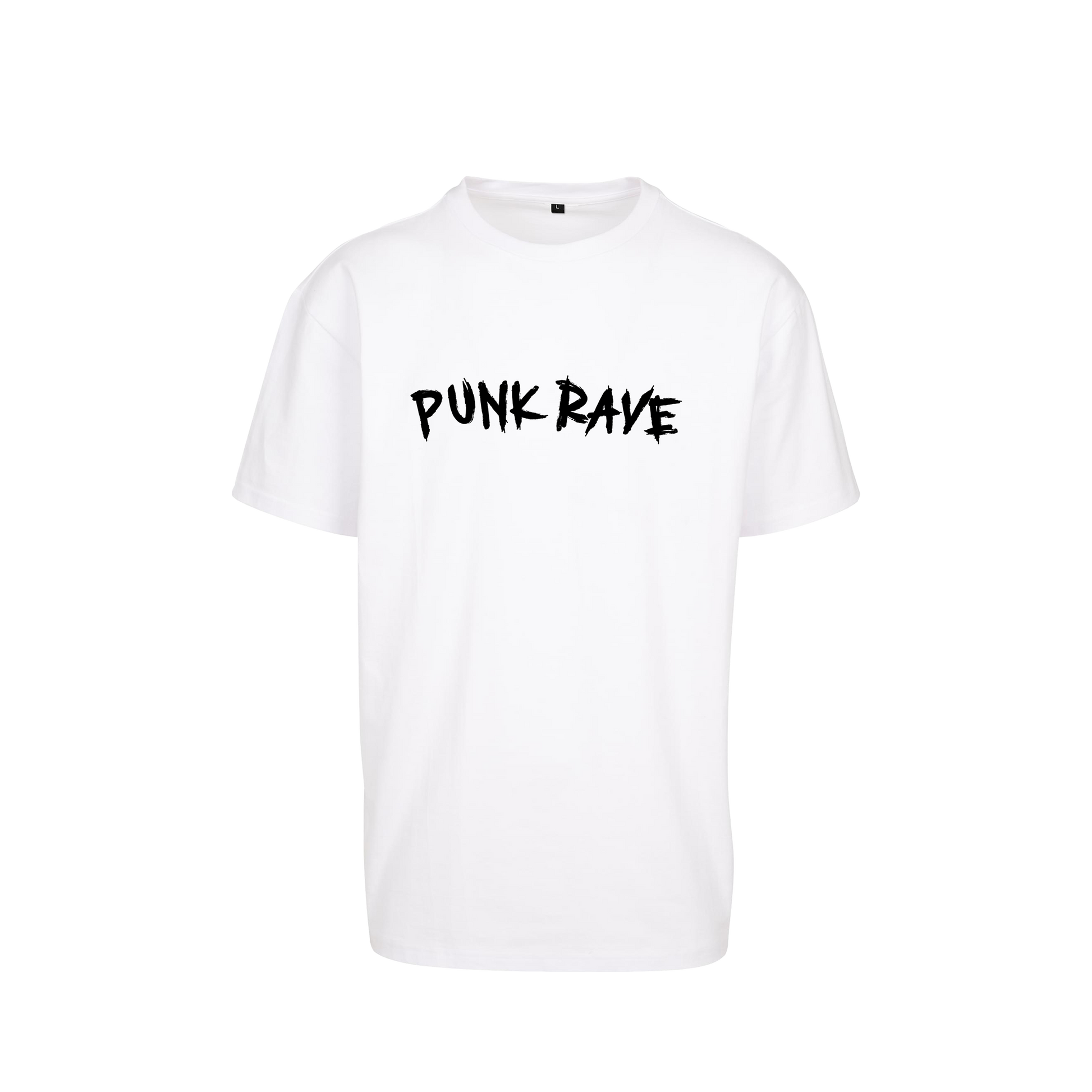 PUNK RAVE SHIRT WHITE FRONT