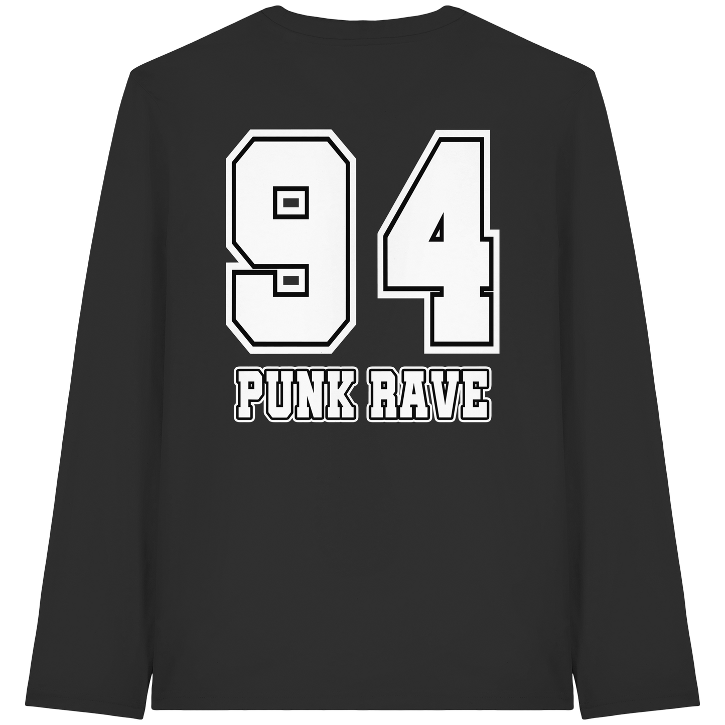 'PUNK RAVE' COLLEGE LONGSLEEVE