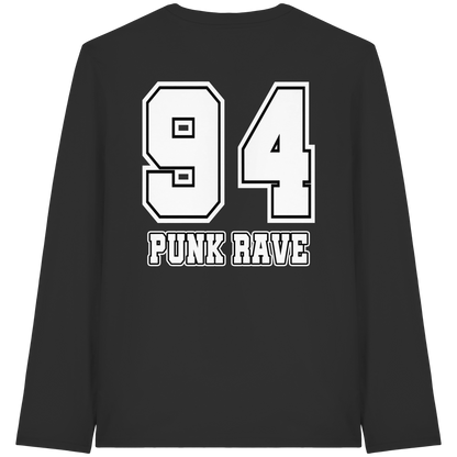 'PUNK RAVE' COLLEGE LONGSLEEVE