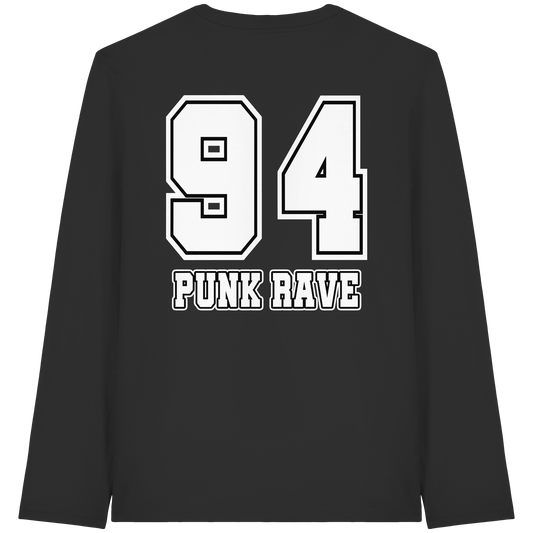 'PUNK RAVE' COLLEGE LONGSLEEVE