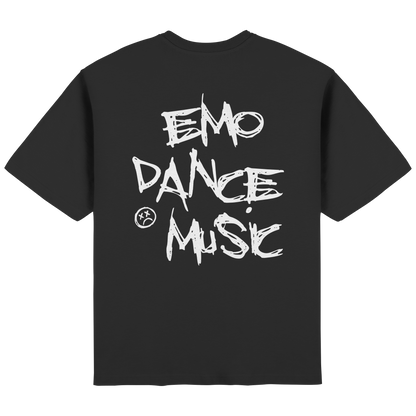 'EMO DANCE MUSIC' TEE BLACK