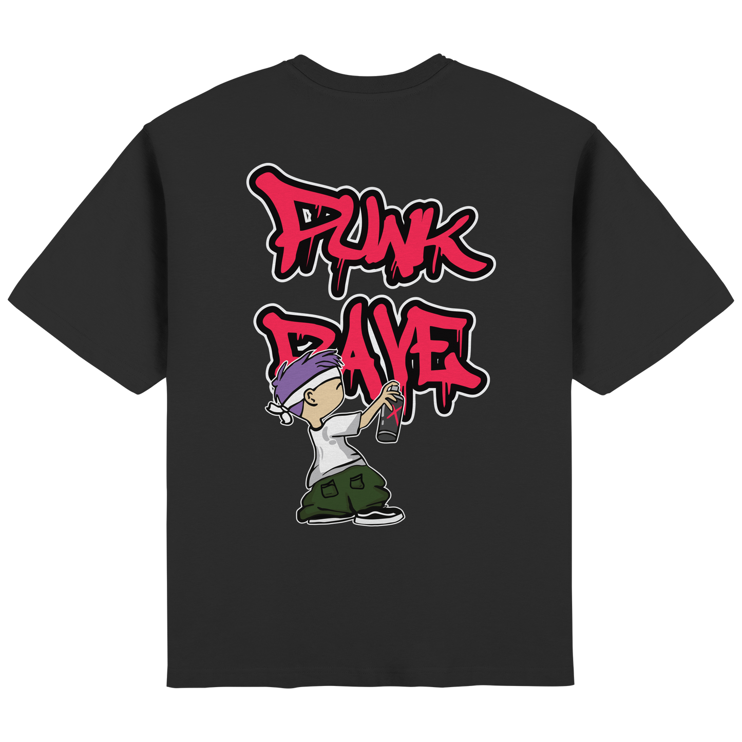 'PUNK RAVE' GRAFFITI TEE