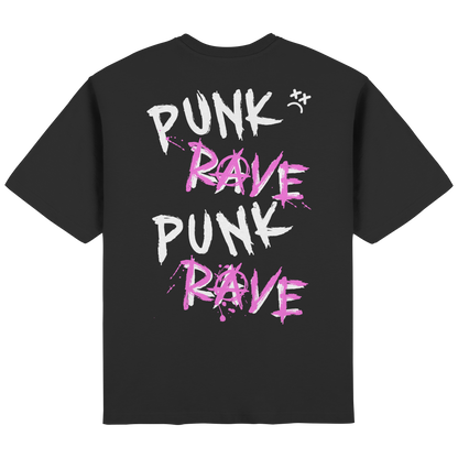 STVW 'PUNK RAVE' TEE BLACK