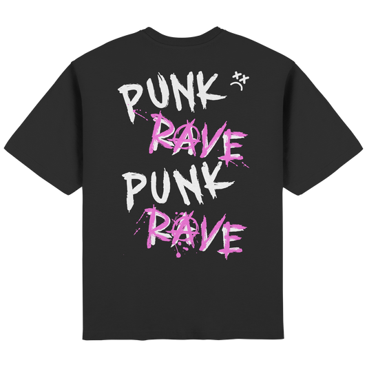 STVW 'PUNK RAVE' TEE BLACK