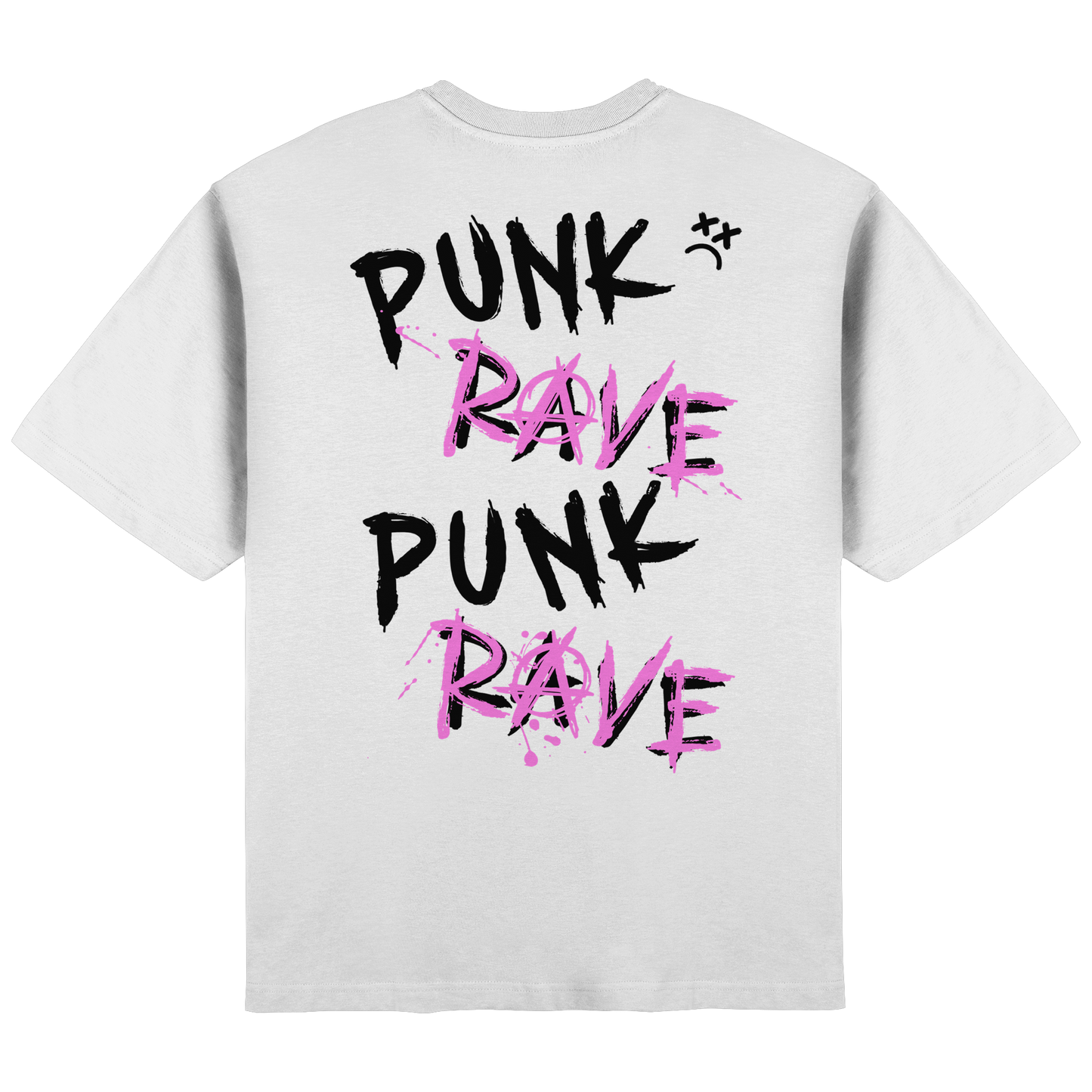 STVW 'PUNK RAVE' TEE WHITE