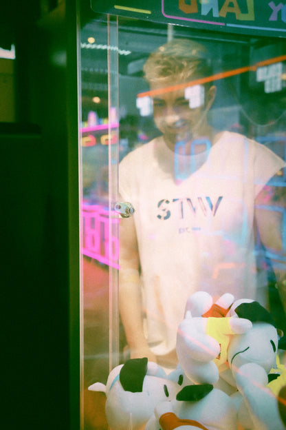 STVW LOGO TEE WHITE