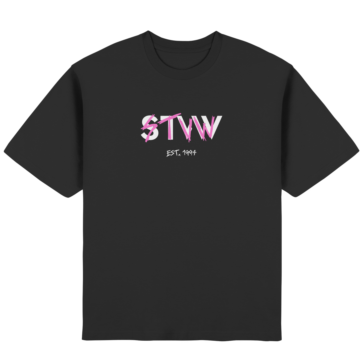 STVW LOGO TEE BLACK