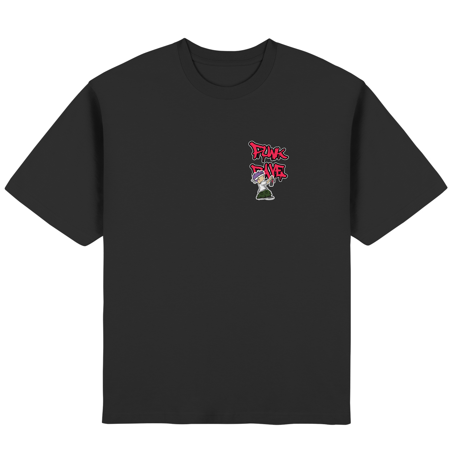 'PUNK RAVE' GRAFFITI TEE